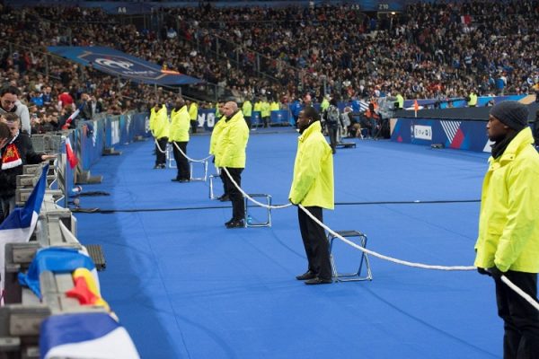 Sécurité évènement comme ici dans un évènement sportif.